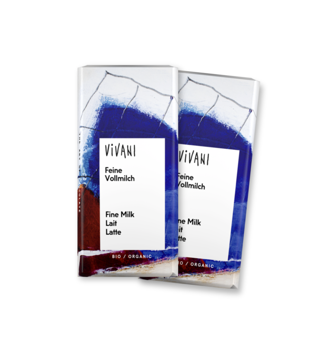 fine-milk-mini-bars-vivani-organic-chocolate Fine Milk Mini Bars by VIVANI organic chocolate.