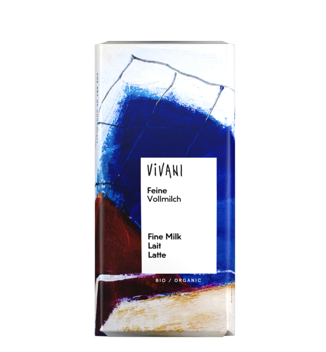 VIVANI's organic Milk Chocolate.