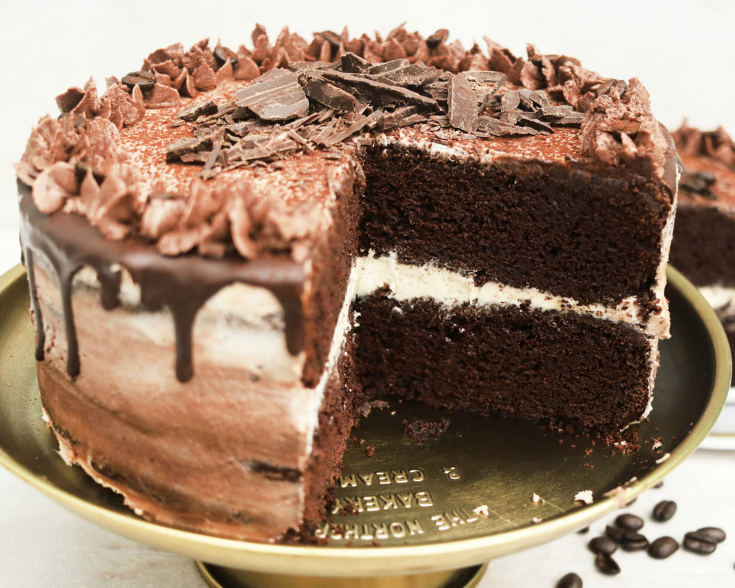 Chocolate Coffee Cake Recipe. 