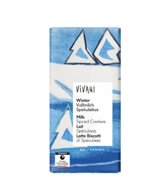 VIVANI’s organic milk chocolate 