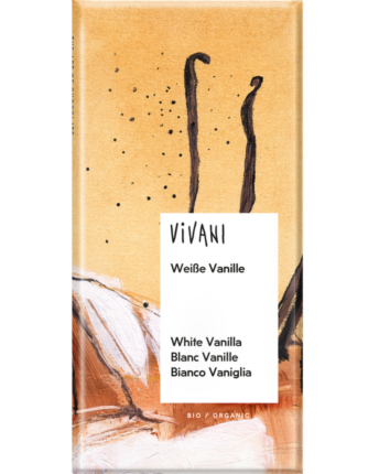 weisse-vanille-vivani-bio-schokolade Die Tafel