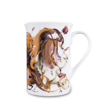 Porzellantasse “Mélange de chocolat” von VIVANI Bio-Schokolade