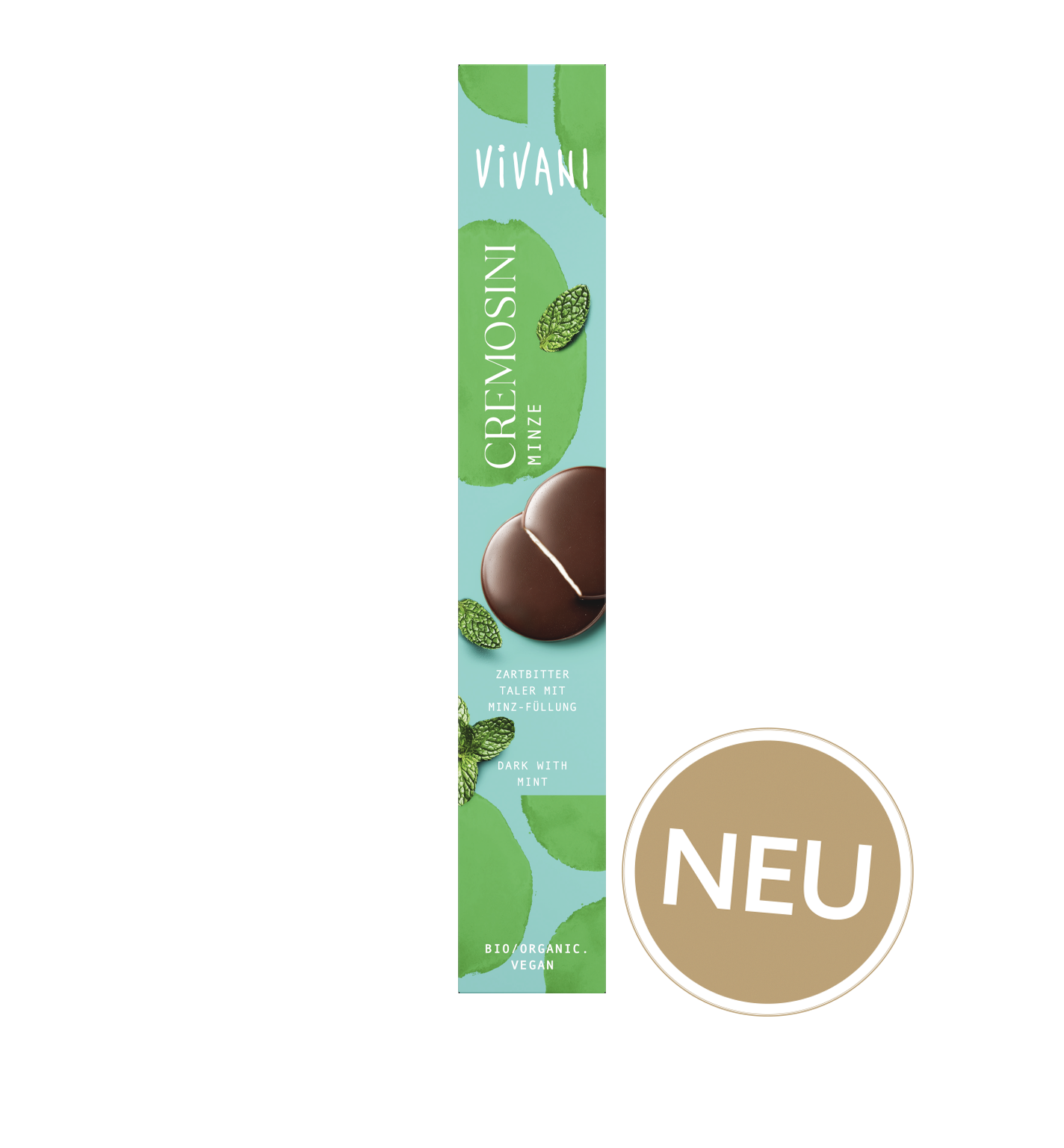 Dünne Schokoladentaler 