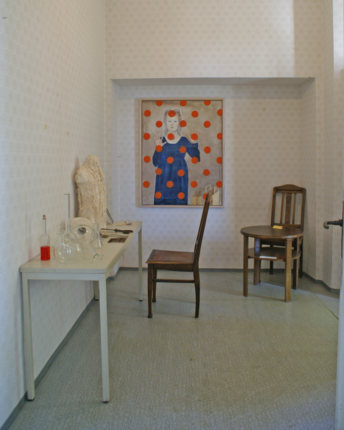 ute-drescher-ausstellung-installation Installation der Künstlerin Ute Drescher.